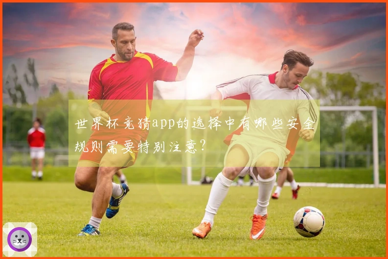 世界杯竞猜app的选择中有哪些安全规则需要特别注意？