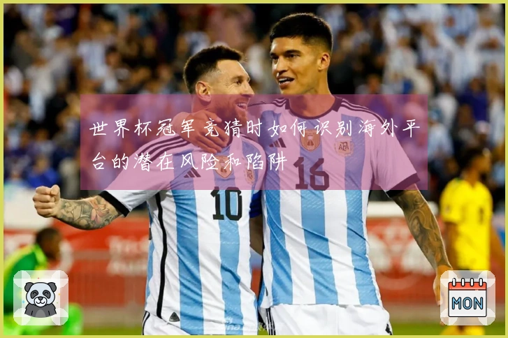 世界杯冠军竞猜时如何识别海外平台的潜在风险和陷阱