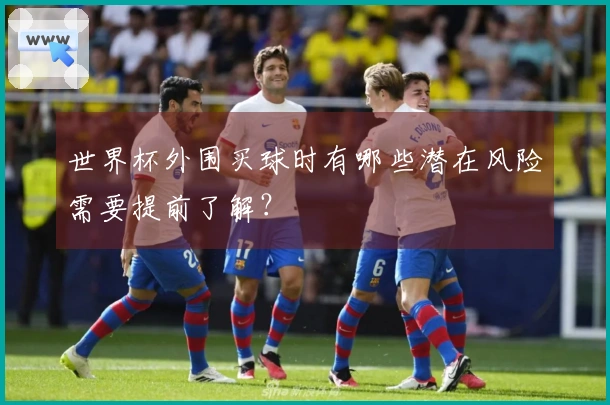 世界杯外围买球时有哪些潜在风险需要提前了解？