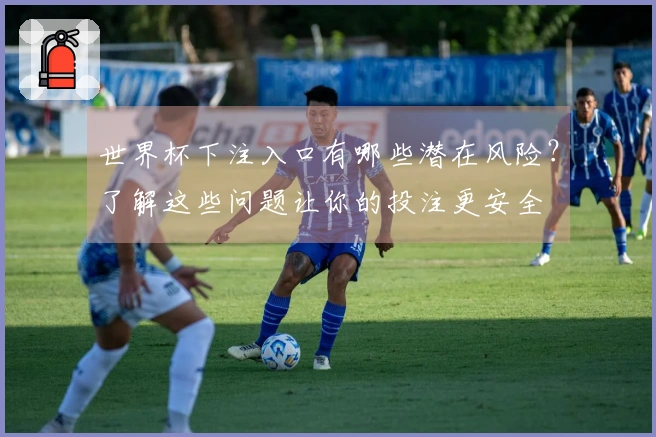 世界杯下注入口有哪些潜在风险？了解这些问题让你的投注更安全